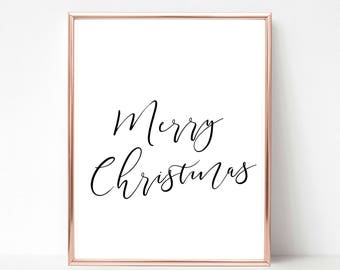 Xmas artwork print Etsy picture regarding Printable Christmas Art named Xmas artwork print Etsy
